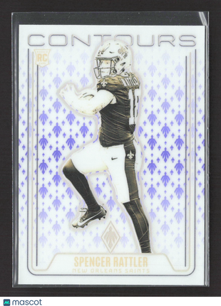 2024 Panini Phoenix - Contours Spencer Rattler #CON-SRR (RC)