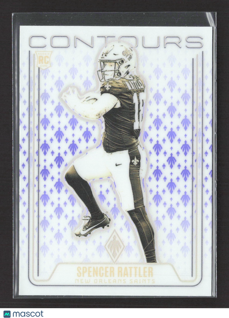 2024 Panini Phoenix - Contours Spencer Rattler #CON-SRR (RC)