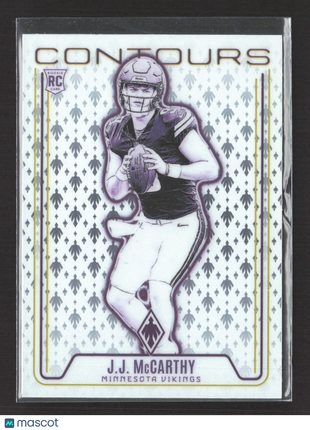 2024 Panini Phoenix - Contours J.J. McCarthy #CON-JMY (RC)