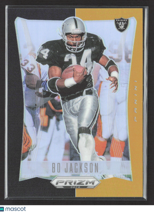 2024 Panini Prizm Deca Bo Jackson #172 Black Gold Prizm /5