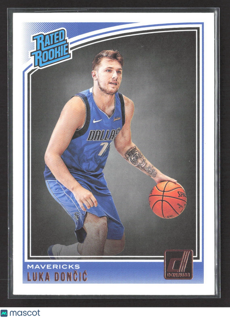 2018-19 Panini Donruss - Rated Rookies Luka Dončić #177 (RC)