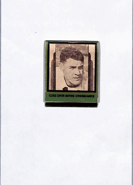 1936 Diamond Matchbook Joseph Stydahar Complete Matchbook Rc