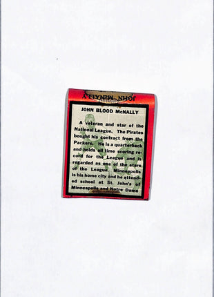 1934 Diamond Matchbook John Blood McNally Complete Matchbook Rc