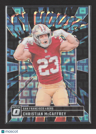 2024 Panini Optic Christian McCaffrey My House Black Pandora /25 #2