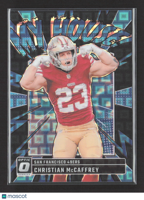 2024 Panini Optic Christian McCaffrey My House Black Pandora /25 #2