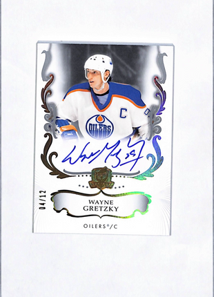 2023-24 Upper Deck The Cup Wayne Gretzky Auto Gold /12