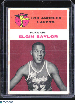1961-62 Fleer - #3 Elgin Baylor (RC)