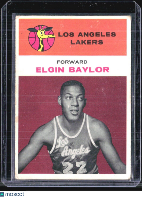 1961-62 Fleer - #3 Elgin Baylor (RC)