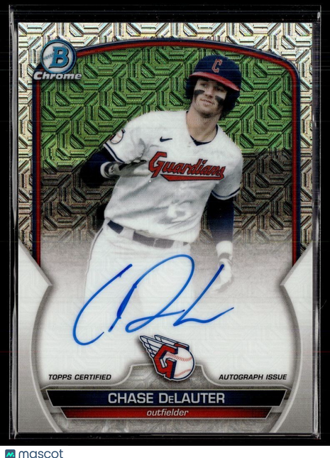 2023 BOWMAN CHROME MEGA AUTO CHASE DELAUTER GUARDIANS