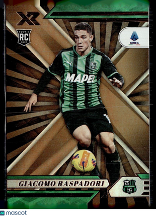 2021-22 CHRONICLES SERIES A BRONZE XR ROOKIE GIANCOMO RASPADORI SASSUOLO CALCIO