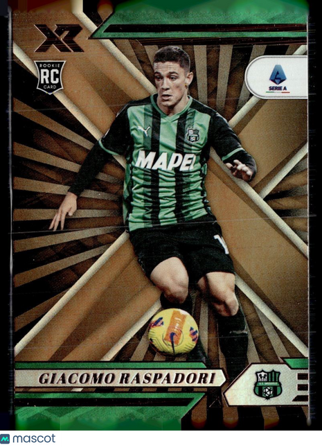 2021-22 CHRONICLES SERIES A BRONZE XR ROOKIE GIANCOMO RASPADORI SASSUOLO CALCIO