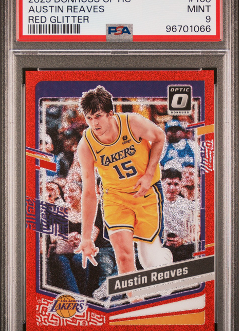 2023 Panini Donruss Optic Austin Reaves #160 PSA 9