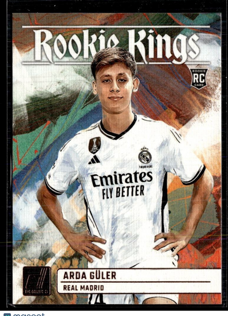 2023-24 DONRUSS ROOKIE KINGS ARDA GULER REAL MADRID