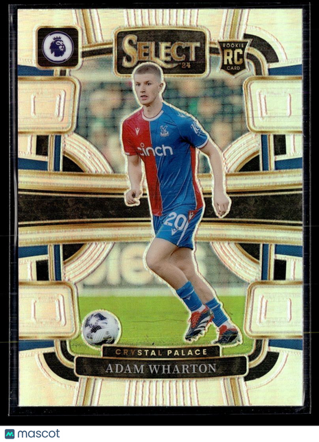 2023-24 SELECT PL SILVER HOLO TERRACE ROOKIE ADAM WHARTON CRYSTAL PALACE