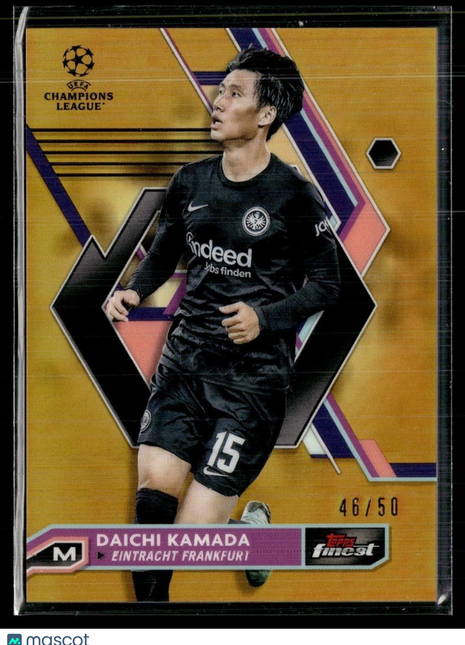 2023-24 FINEST CL GOLD /50 DAICHI KAMADA FRANKFURT
