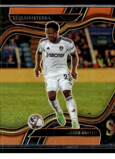 2022-23 SELECT PL ORANGE /75 FIELD LEVEL ROOKIE LUIS SINISTERRA LEEDS