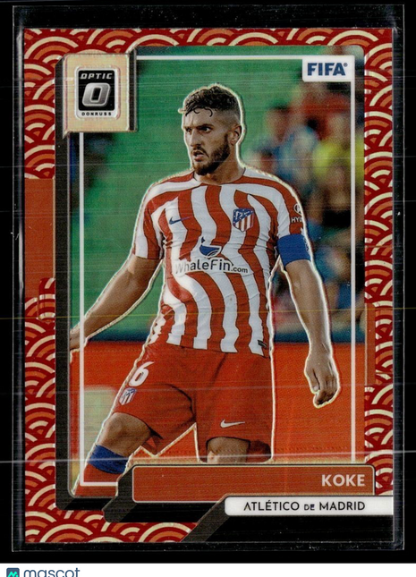2022-23 DONRUSS OPTIC RED PHOTON KOKE ATLETICO DE MADRIC