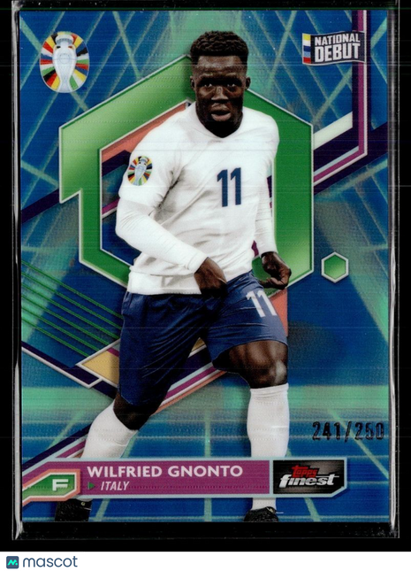 2023-24 FINEST EURO BLUE AQUA VAPOR /250 WILFRIED GNONTO ITALY