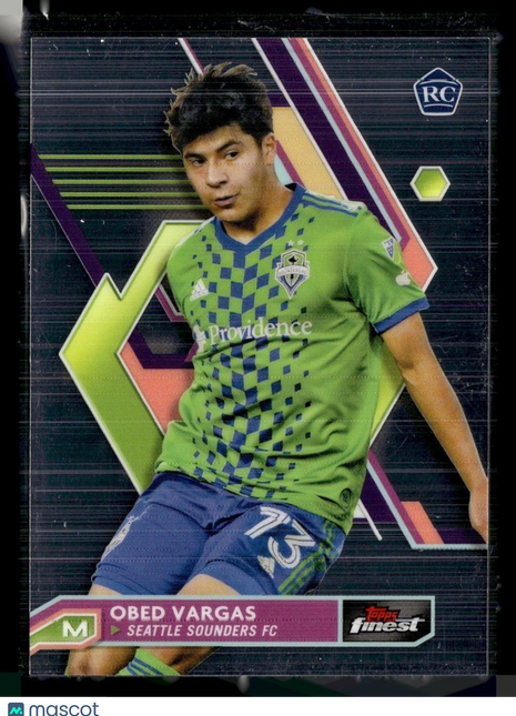 2023 FINEST MLS ROOKIE OBED VARGAS SOUNDERS