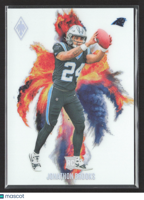 2024 Panini Phoenix Color Blast Jonathon Brooks #CB-JBS (RC)