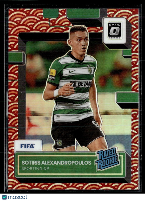 2022-23 DONRUSS OPTIC RED PHOTON RATED ROOKIE SOTIRIS ALEXANDROPOULOS