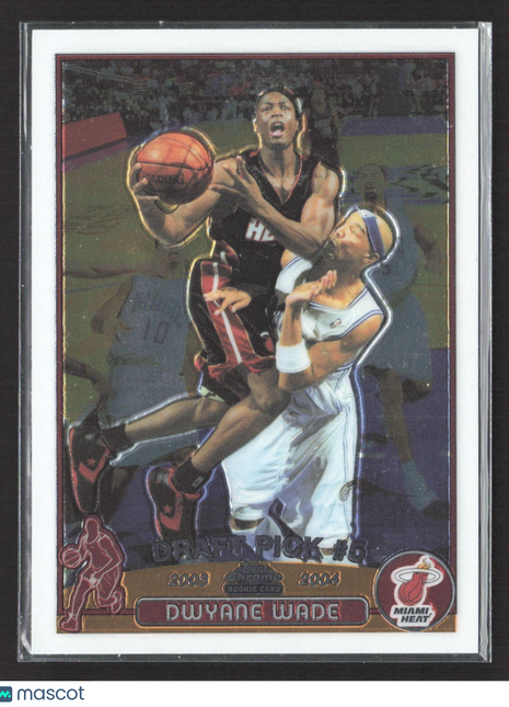 2003-04 Topps Chrome Dwyane Wade Rc #115