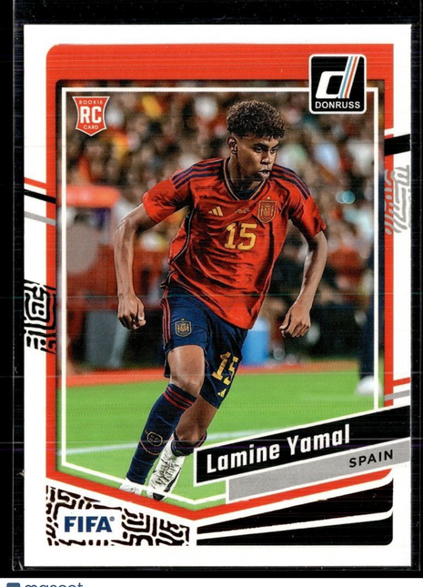 2023-24 DONRUSS ROOKIE LAMINE YAMAL