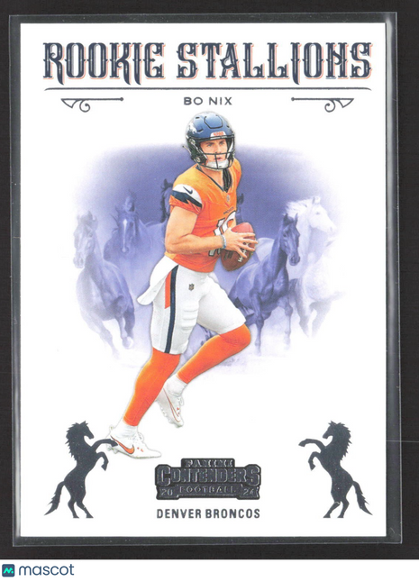 2024 Panini Contenders Rc Stallions Bo Nix #2 (RC)