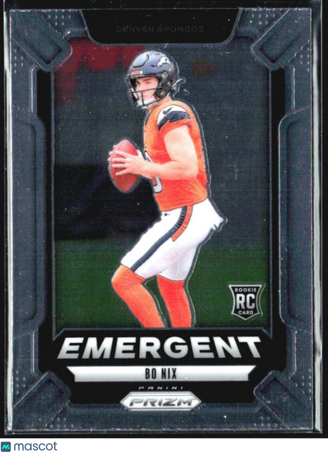 2024 Panini Prizm - Emergent Bo Nix #3 (RC)