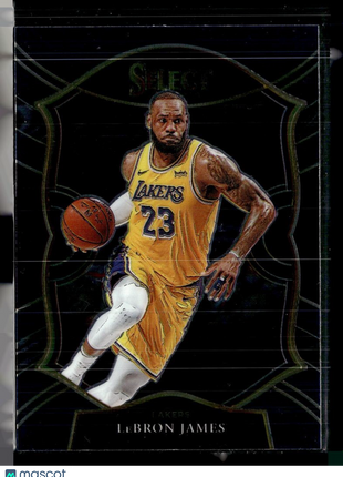 2020-21 SELECT BLUE RETAIL CONCOURSE LEBRON JAMES LAKERS