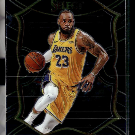 2020-21 SELECT BLUE RETAIL CONCOURSE LEBRON JAMES LAKERS