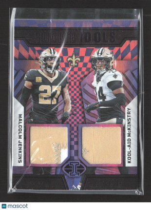 2024 Panini Illusions Rookie Idols Kool-Aid McKinstry Malcolm Jenkins Patch /50