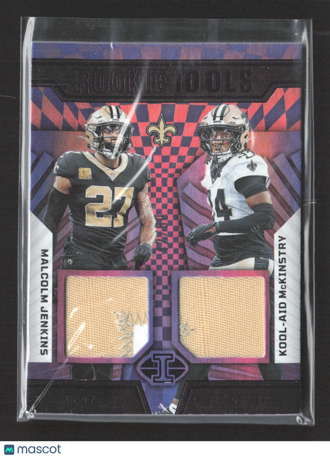 2024 Panini Illusions Rookie Idols Kool-Aid McKinstry Malcolm Jenkins Patch /50