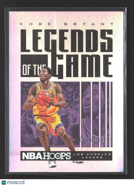 2020-21 Panini NBA Hoops - Legends of the Game Kobe Bryant #59 Silver /199