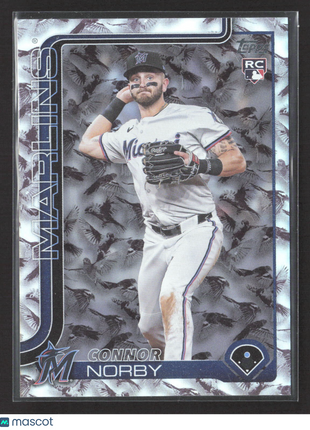 2025 Topps Series 1 - Connor Norby #132 Easter Tin Birds 1/1 rc