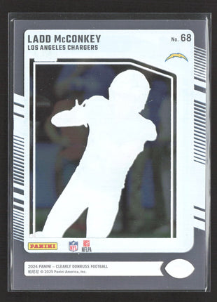 2024 Panini Clearly Donruss Ladd McConkey Rated Rookie #68