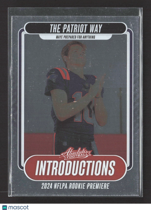 2024 Panini Absolute - Introductions Drake Maye #I-DME (RC)