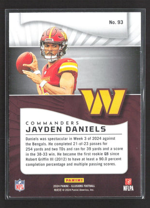 2024 Panini Illusions - Jayden Daniels #93 (RC)