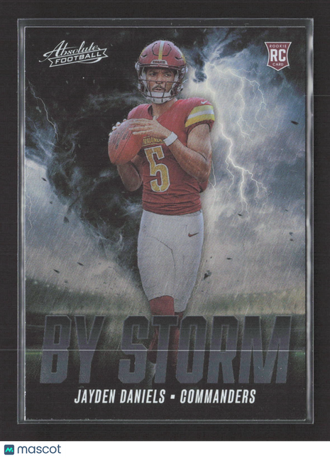 2024 Panini Absolute - By Storm Jayden Daniels #BS-JDS (RC)