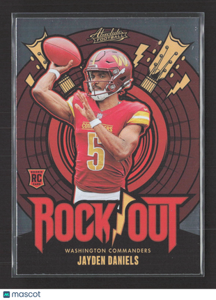 2024 Panini Absolute - Rock Out Jayden Daniels #RO-JDS (RC)