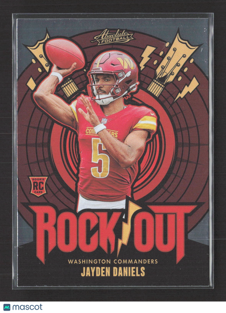 2024 Panini Absolute - Rock Out Jayden Daniels #RO-JDS (RC)