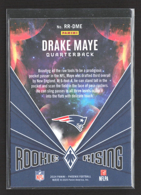 2024 Panini Phoenix - Rookie Rising Drake Maye #RR-DME (RC)