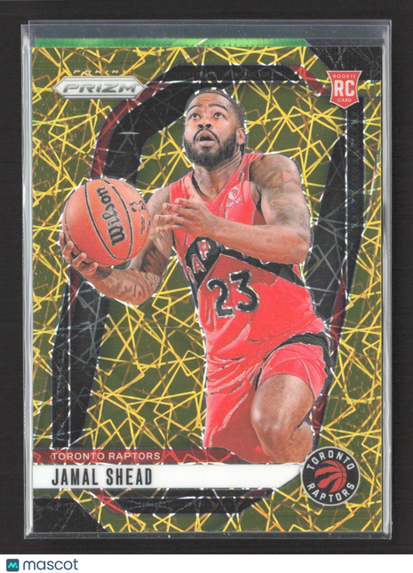 2024-25 Panini Prizm - Jamal Shead #241 Gold Lazer Prizm /10 (RC)