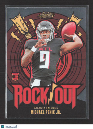 2024 Panini Absolute - Rock Out Michael Penix Jr. #RO-MPJ (RC)