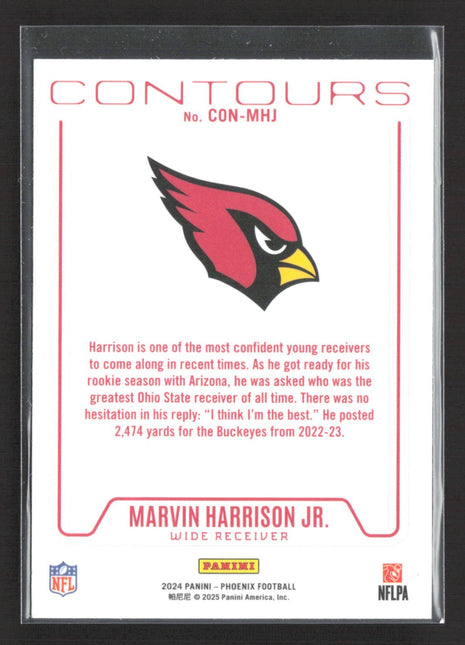 2024 Panini Phoenix - Contours Marvin Harrison Jr. #CON-MHJ (RC)