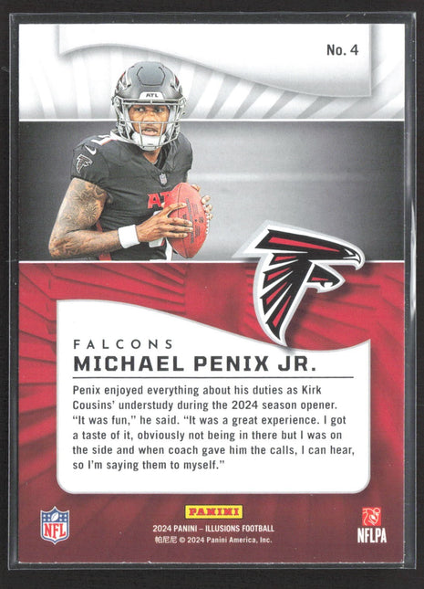 2024 Panini Illusions - Michael Penix Jr. #4 (RC)