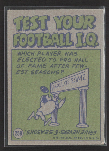 1972 Topps - Pro Action Larry Csonka #259