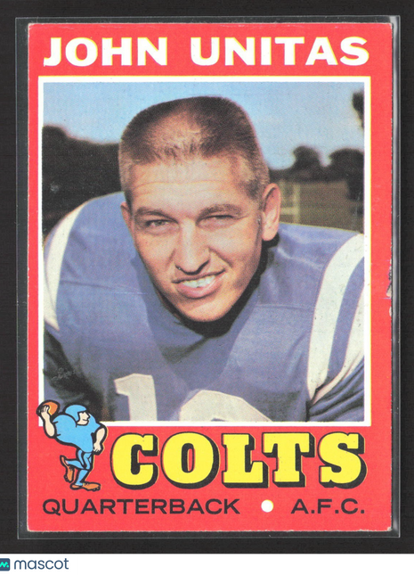 1971 Topps - Johnny Unitas #1