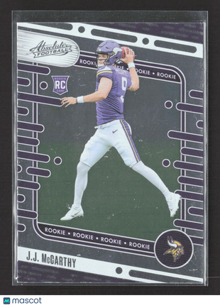 2024 Panini Absolute - Rookies J.J. McCarthy #110 (RC)