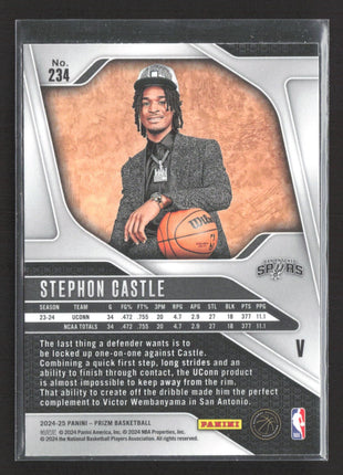 2024-25 Panini Prizm - Stephon Castle #234 (RC) Variation